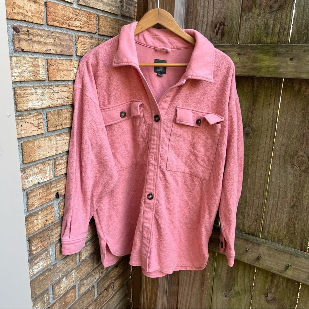 Wild Fable Pink Shirt Jacket